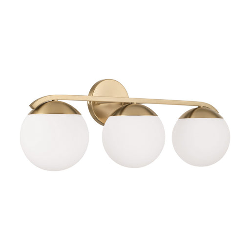 Capital Lighting AA1033MA Three Light Vanity, Matte Brass
