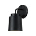 Capital Lighting AA1035MB One Light Wall Sconce, Matte Black