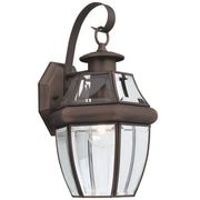 Generation Lighting 8067-71 Lancaster One Light Outdoor Wall Lantern, Antique Bronze Main Image.jpg