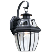 Generation Lighting 8067-12 Lancaster One Light Outdoor Wall Lantern, Black Main Image.jpg