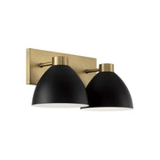 Capital Lighting 152021AB Ross Two Light Vanity, Aged Brass and Black Main Image.jpg