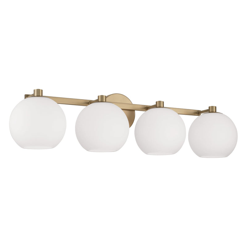 Capital Lighting 152141AD-548 Ansley Four Light Vanity, Aged Brass Main Image.jpg