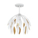 Capital Lighting 351811WE Margeaux One Light Pendant, Matte White Main Image.jpg