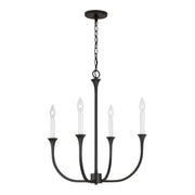 Capital Lighting 452341BI Decklan Four Light Chandelier, Black Iron Main Image.jpg