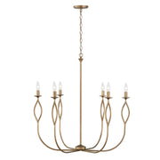 Capital Lighting 452562ML Cohen Six Light Chandelier, Mystic Luster Main Image.jpg