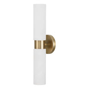 Capital Lighting 651721AD Alyssa Two Light Wall Sconce, Aged Brass Main Image.jpg