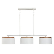 Capital Lighting 850931LT Liam Three Light Island Pendant, Light Wood and White Main Image.jpg