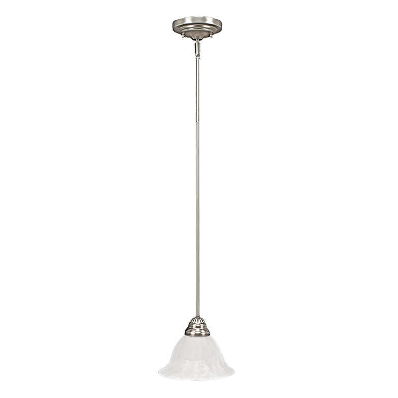 Millennium 1701-SN One Light Mini Pendant, Satin Nickel Main Image.jpg