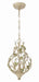Crystorama 4845-CT Josie Three Light Mini Chandelier Champagne Green Tea Main Image.jpg