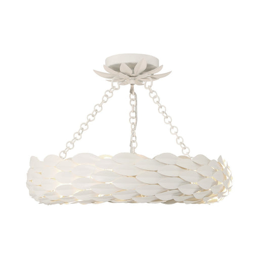 Crystorama 535-MT_CEILING Broche LED Semi Flush Mount Matte White Main Image.jpg