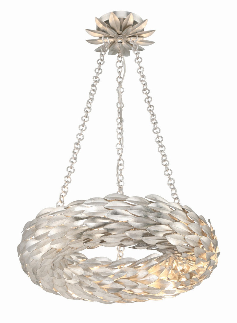 Crystorama 535-SA Broche LED Chandelier Antique Silver Main Image.jpg