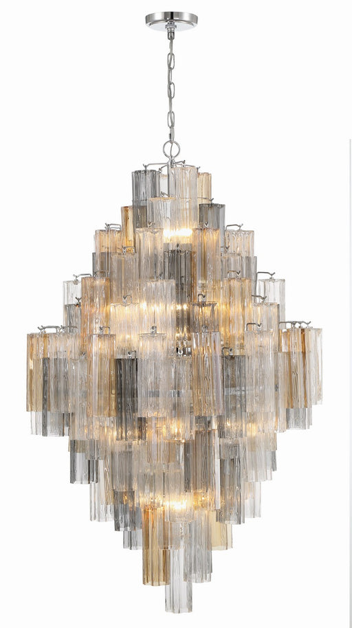 Crystorama ADD-319-CH-AU Addis 20 Light Chandelier Polished Chrome Main Image.jpg