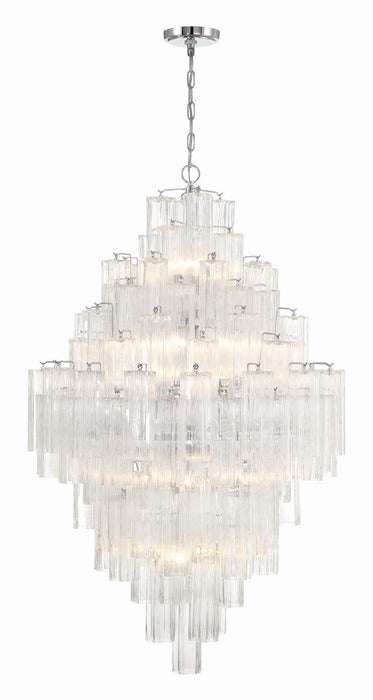 Crystorama ADD-319-CH-CL Addis 20 Light Chandelier Polished Chrome Main Image.jpg