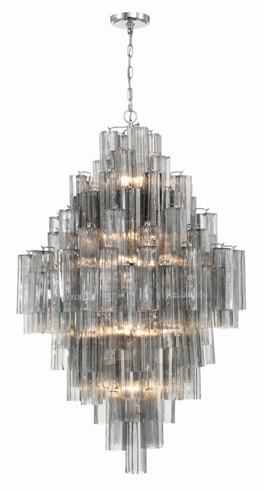 Crystorama ADD-319-CH-SM Addis 20 Light Chandelier Polished Chrome Main Image.jpg