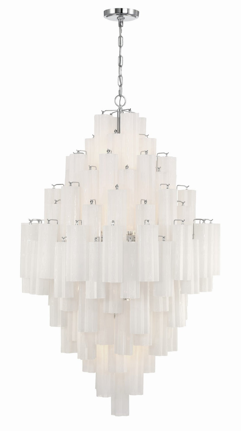 Crystorama ADD-319-CH-WH Addis 20 Light Chandelier Polished Chrome Main Image.jpg