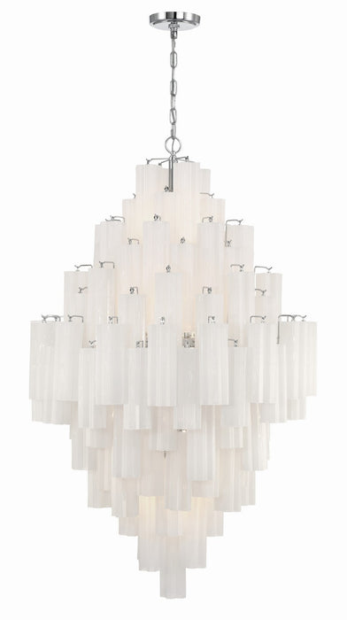 Crystorama ADD-319-CH-WH Addis 20 Light Chandelier Polished Chrome Main Image.jpg
