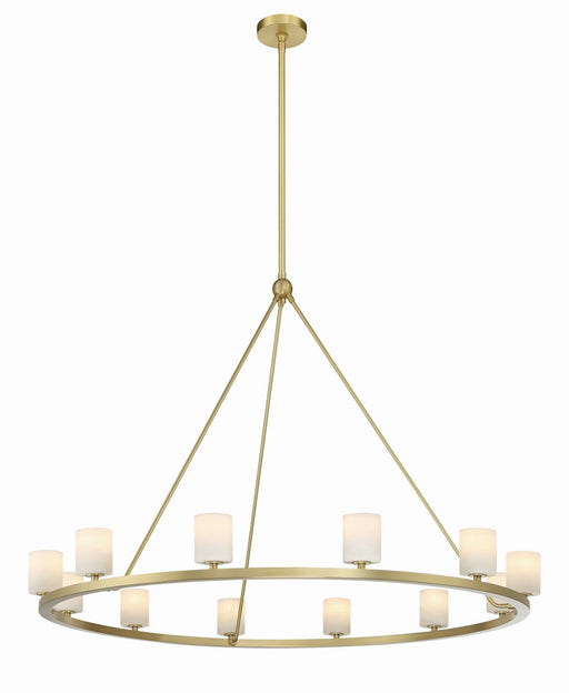 Crystorama ARA-10266-SB-ST Aragon LED Chandelier Soft Brass Main Image.jpg