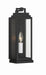 Crystorama ASP-8911-MK Aspen One Light Outdoor Wall Sconce Matte Black Main Image.jpg