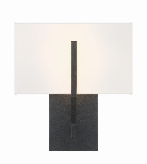 Crystorama CAR-9202-BK Carlyn Two Light Wall Sconce Black Main Image.jpg