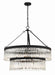Crystorama EMO-5408-BF Emory Nine Light Chandelier Black Forged Main Image.jpg