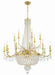 Crystorama HWD-7722-AG Haywood 22 Light Chandelier Aged Brass Main Image.jpg