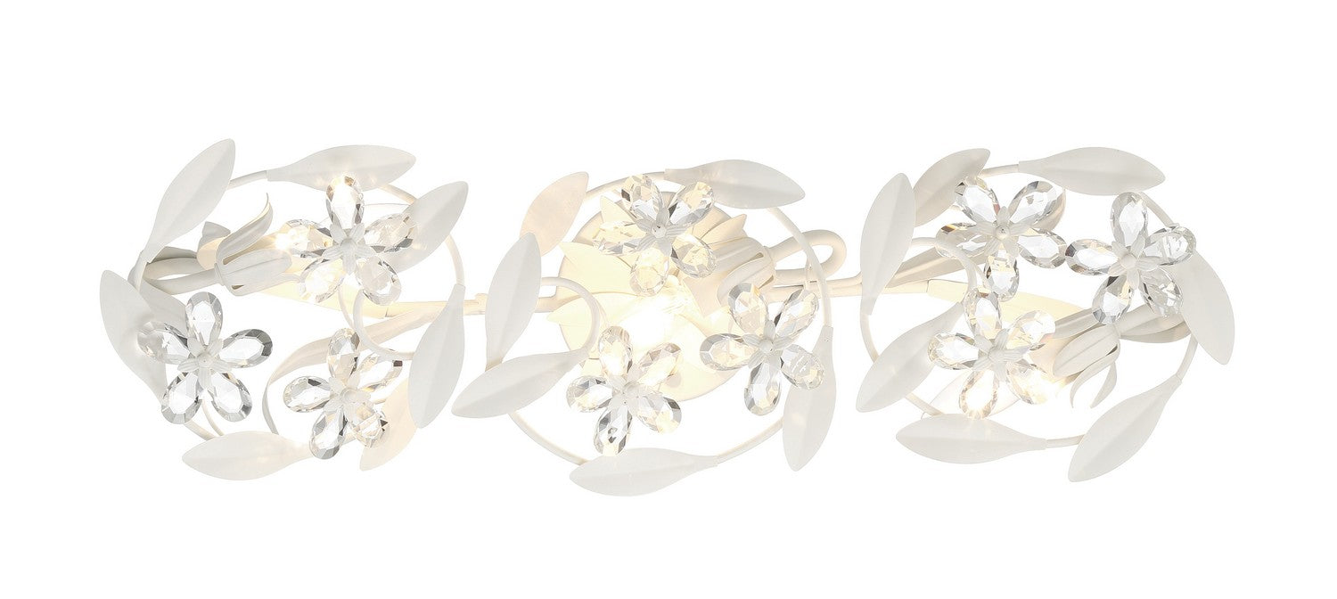 Crystorama MSL-303-MT Marselle Three Light Wall Sconce Matte White Main Image.jpg