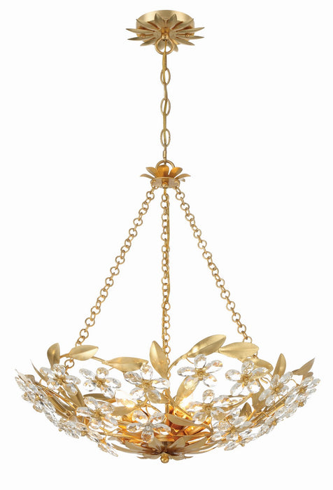 Crystorama MSL-306-GA Marselle Six Light Chandelier Antique Gold Main Image.jpg