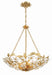 Crystorama MSL-306-GA Marselle Six Light Chandelier Antique Gold Main Image.jpg