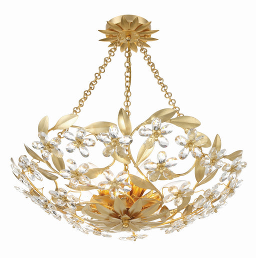Crystorama MSL-306-GA_CEILING Marselle Six Light Semi Flush Mount Antique Gold Main Image.jpg