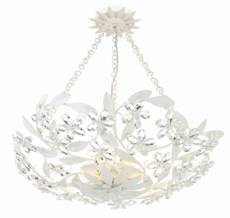 Crystorama MSL-306-MT_CEILING Marselle Six Light Semi Flush Mount Matte White Main Image.jpg