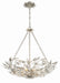 Crystorama MSL-306-SA Marselle Six Light Chandelier Antique Silver Main Image.jpg