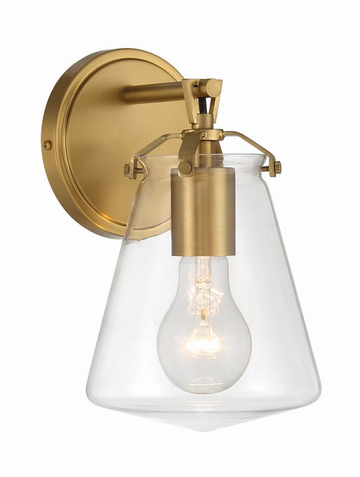 Crystorama VSS-7001-LG Voss One Light Wall Sconce Luxe Gold Main Image.jpg