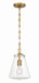 Crystorama VSS-7003-LG Voss One Light Mini Pendant Luxe Gold Main Image.jpg