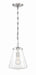 Crystorama VSS-7003-PN Voss One Light Mini Pendant Polished Nickel Main Image.jpg