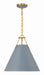 Crystorama XAV-B8305-VG-BL Xavier Three Light Pendant Vibrant Gold / Blue Main Image.jpg
