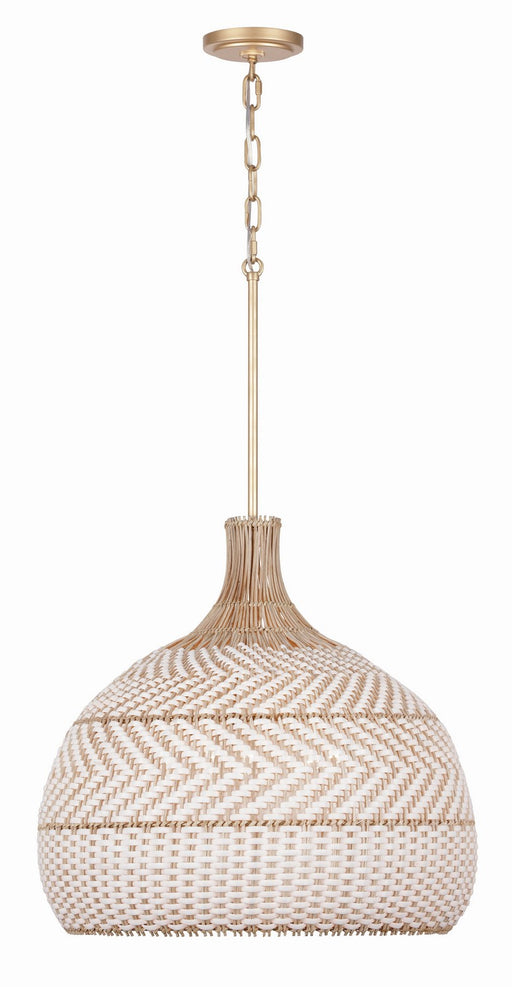 Crystorama ZAN-9005-SG Zanzibar Five Light Chandelier Soft Gold Main Image.jpg