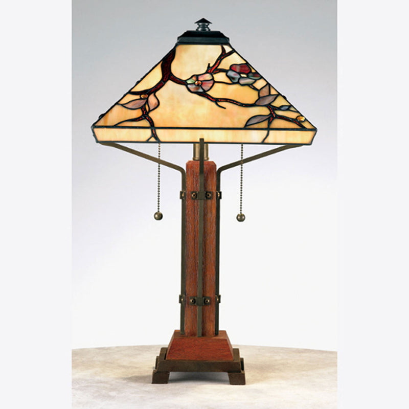 Quoizel TF6898M Grove Park Two Light Table Lamp, Multi Main Image.jpg