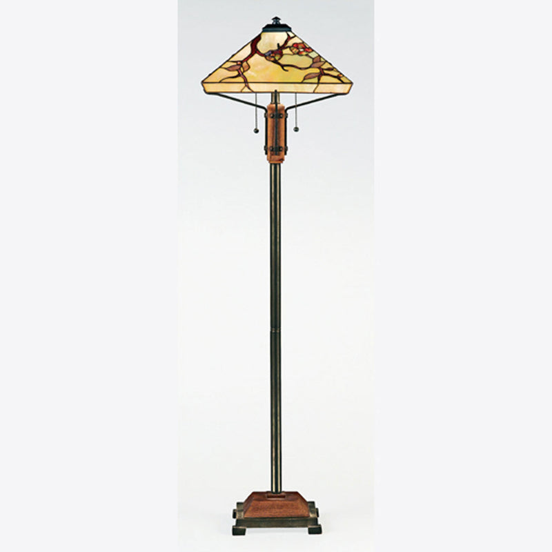 Quoizel TF9404M Grove Park Two Light Floor Lamp, Multi Main Image.jpg