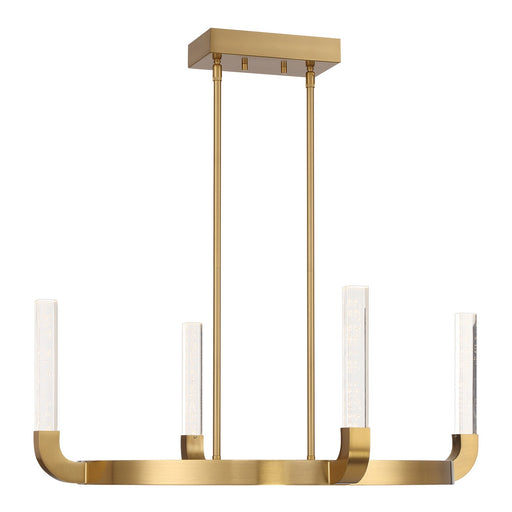 Savoy House 1-2508-4-322 LED Chandelier, Warm Brass