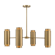 Savoy House 1-4180-8-127 Eight Light Chandelier, Noble Brass