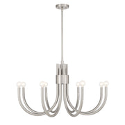 Savoy House 1-6680-8-SN Eight Light Chandelier, Satin Nickel