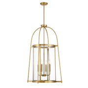 Savoy House 3-2406-4-322 Four Light Pendant, Warm Brass