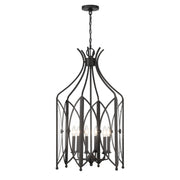 Savoy House 3-6802-6-188 Six Light Pendant, Black Tourmaline