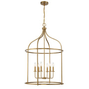 Savoy House 3-7388-6-322 Six Light Pendant, Warm Brass