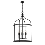 Savoy House 3-7388-6-89 Six Light Pendant, Matte Black