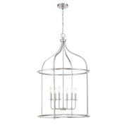 Savoy House 3-7388-6-SN Six Light Pendant, Satin Nickel