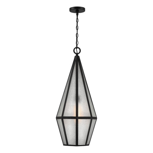 Savoy House 5-706-BK One Light Outdoor Hanging Lantern, Matte Black