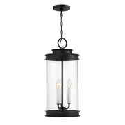 Savoy House 5-901-BK Three Light Outdoor Hanging Lantern, Matte Black