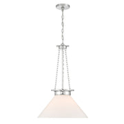 Savoy House 7-1011-1-109 One Light Pendant, Polished Nickel