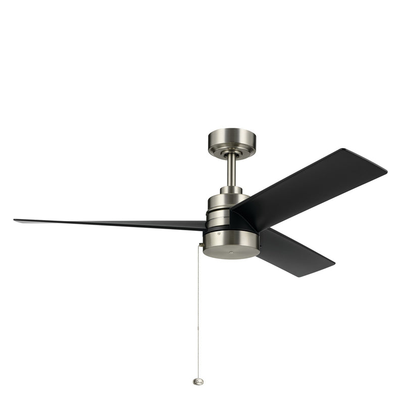 Kichler 300375NI 52"Ceiling Fan, Brushed Nickel